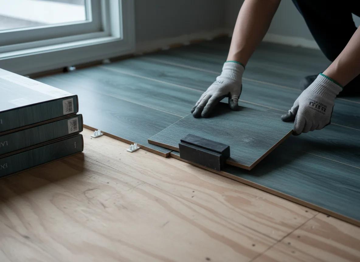 Luxury Vinyl Plank Installation company in Rothschild, WI